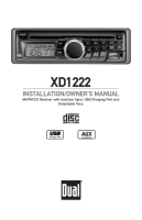 Dual XD-1222-Owners-Manual 